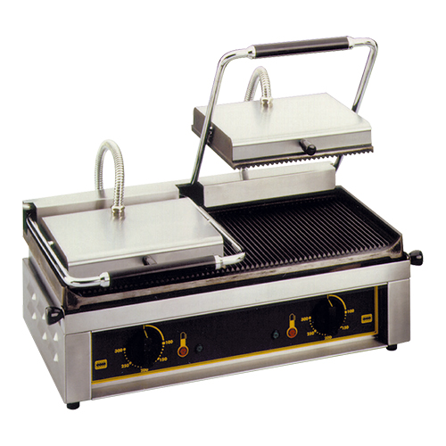 Roller Grill Contact Grill "Majestic" gegroefd
