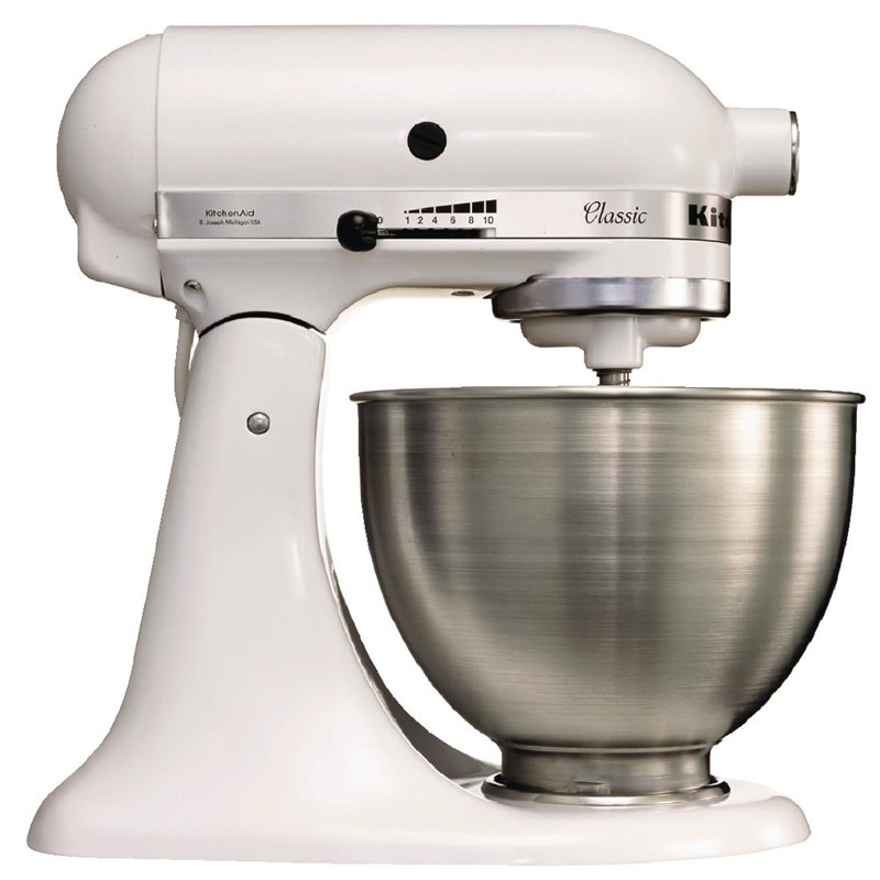 KitchenAid Professionele Mixer-Keukenrobot 4,28 liter wit