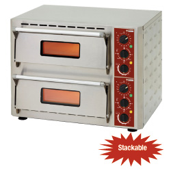 Diamond Elektrische Pizza Oven met 2 kamers - Pizza Quick
