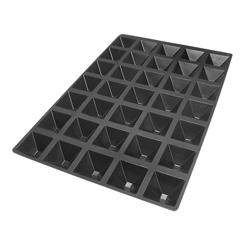 SessantaQuaranta flexibele Bakmat 35x Pyramids 6,5 x 6,5 cm