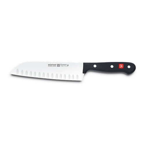 Wüsthof Gourmet Japans Koksmes "Santoku" met kuiltjes 4188/17 lemmet 17 (l) cm