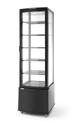 Arktic Koelvitrine 280 liter zwart