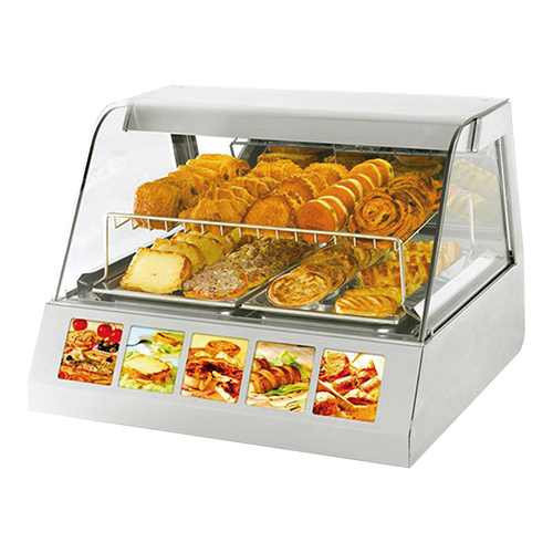 RollerGrill Warmhoudvitrine 2x GN 1/1