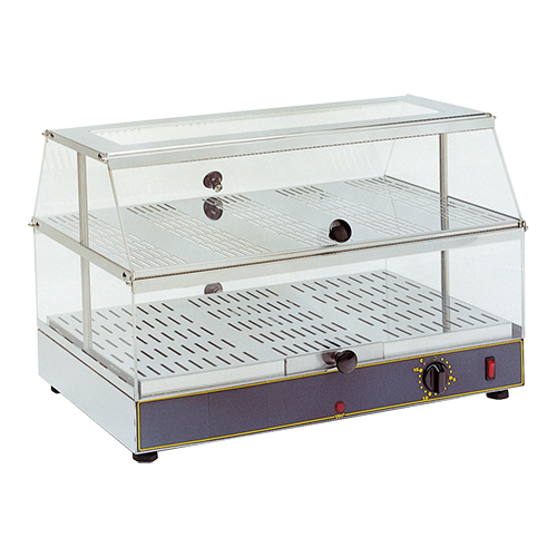 Roller Grill Warmhoudvitrine 2 etages