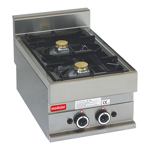 Modular 650 Gas Kooktoestel met 2 branders 65/40 PCG