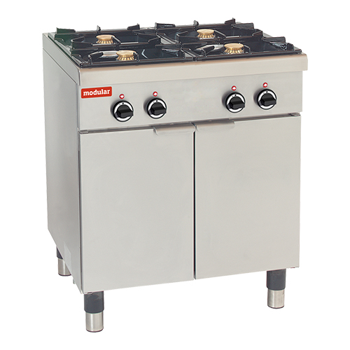 Modular 650 Gaskooktafel met 4 branders