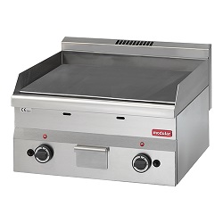 Modular 600 Gas Bak/Grillplaat glad