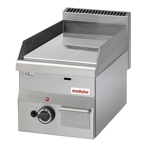 Modular 600 Gas Bak/Grillplaat chroom