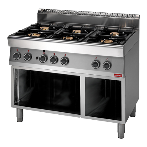 Modular 700 Gaskooktafel met 6 branders