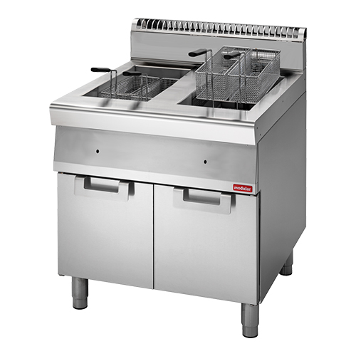 Modular 700 Gasfriteuse 13+13 liter 70/40 FRG dubbel