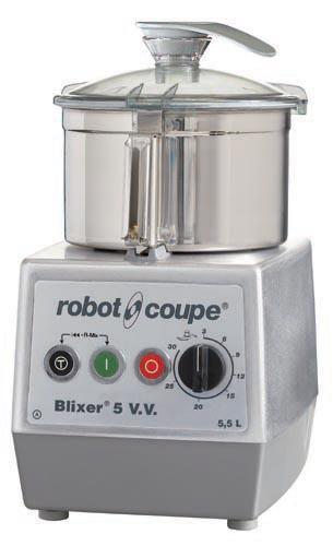 Robot Coupe Blixer 5 - 5,5 liter 300 tot 3500 toeren per minuut