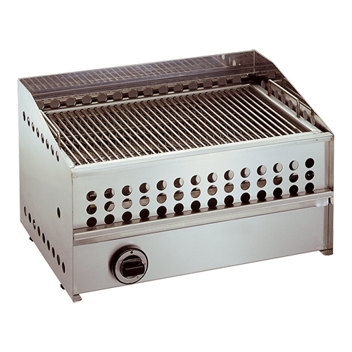 Lavasteengrill met 1 zone