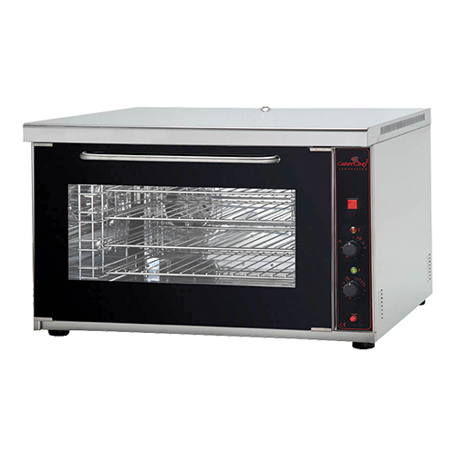 CaterChef Heteluchtoven met RVS ovenruimte en vochtinjectie BakeryNorm 60 x 40 Heavy Duty