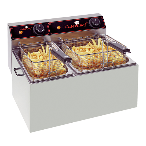 CaterChef Friteuse 5+8 liter