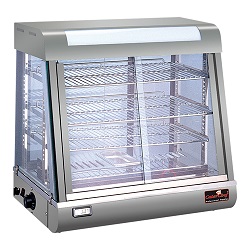 CaterChef Warmhoudvitrine zilver