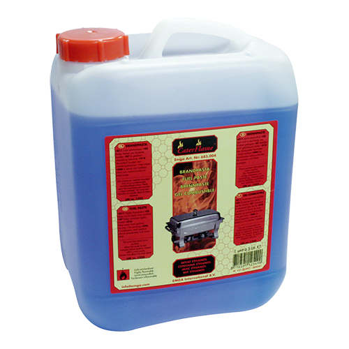 CaterFlame brandpasta 5 liter/4 kilo in kan exclusief dispenser