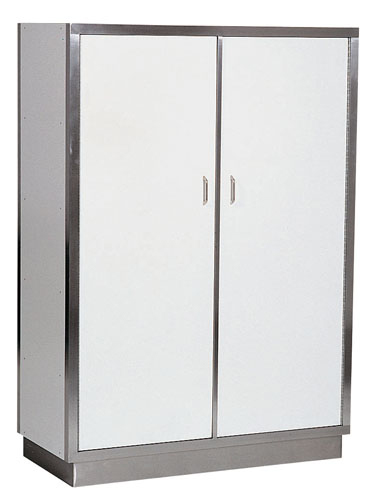 Combisteel Servieskast 128(l) cm met 5 etages en 2 deuren