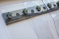Combisteel Strokengordijn voor koel/vriescel