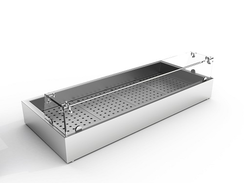 Combisteel Glasopstand GN 4/1 voor Crushed Ice bak 7013.2715