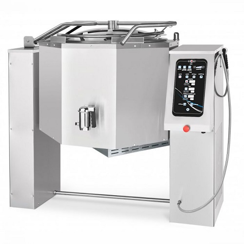 Combisteel Elektrische Kookketel 100 liter met indirecte verhitting inclusief aftapkraan