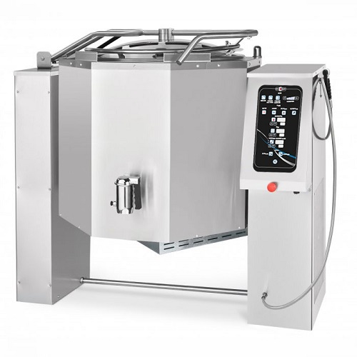 Combisteel Elektrische Kookketel 160 liter met indirecte verhitting inclusief aftapkraan