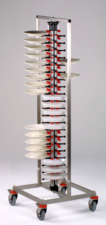 Combisteel Bordenrek trolley voor 84 borden