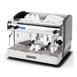 Combisteel Espressomachine 11,5 liter Gold Line met 2 groepen
