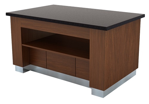 Combisteel Neutraal buffet Wenge