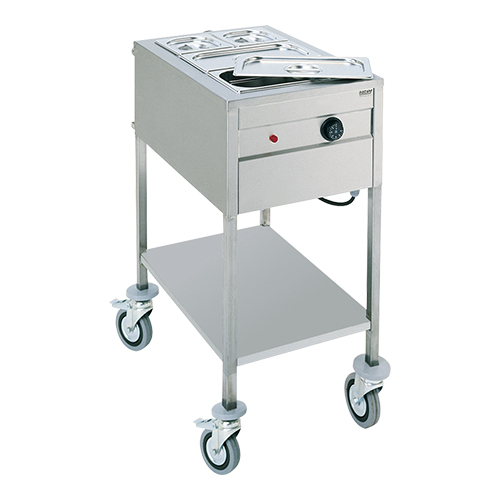 MaxPro Bain Marie wagen GN 1/1