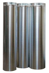 Combisteel Ronde aluminium afvoerpijp Ø 20 cm
