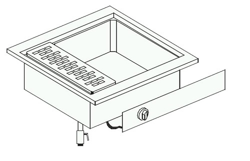 Combisteel Drop-in Elektrische Pastakoker 28 liter