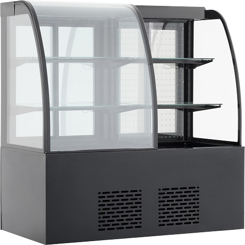 Combisteel Koelvitrine 345 + 300 liter met 2 etages