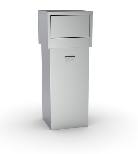 Combisteel Afvalbak 80 liter RVS