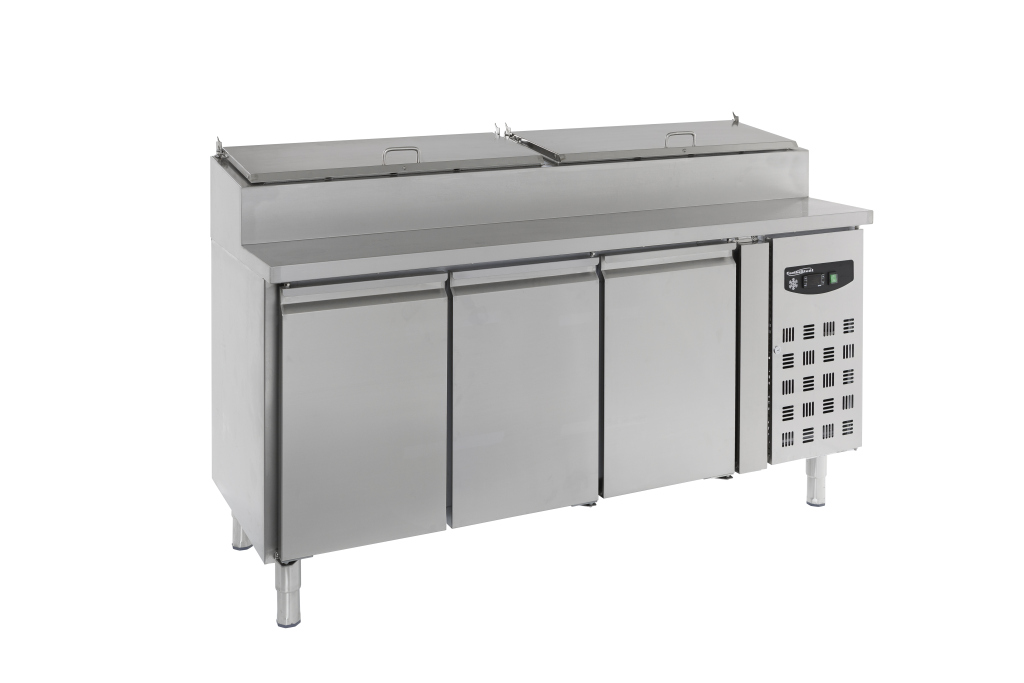 Combisteel Saladette 576 liter met 3 deuren - Standard Line