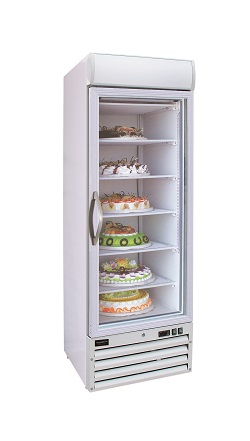 Combisteel Vrieskast 578 liter met 1 glasdeur