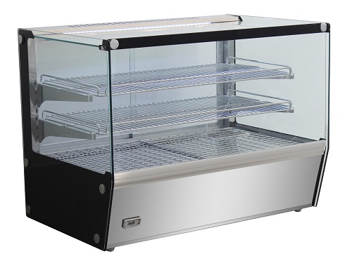Combisteel Warmhoudvitrine 174 liter met 2 etages
