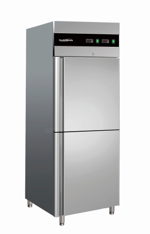Combisteel Koelkast/Vrieskast 2x 237 liter inclusief 4 legroosters - Standard Line