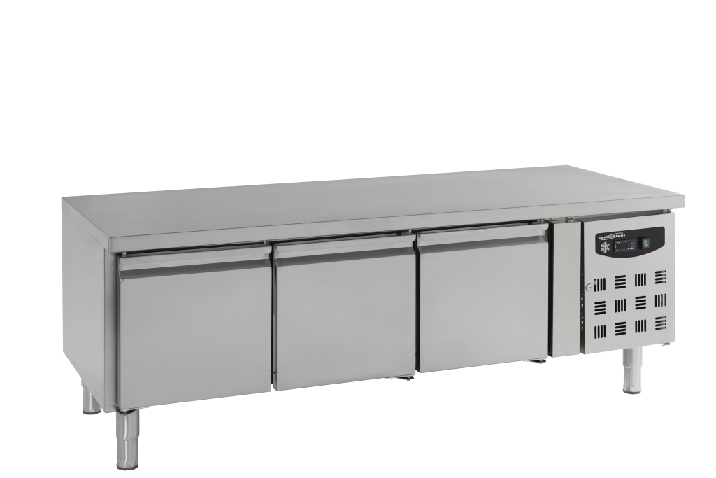 Combisteel Koelwerkbank 317 liter met 3 deuren - Standard Line