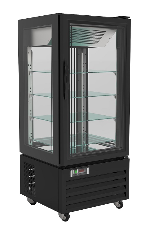 Combisteel Gebaksvitrine vries 280 liter met 4 etages
