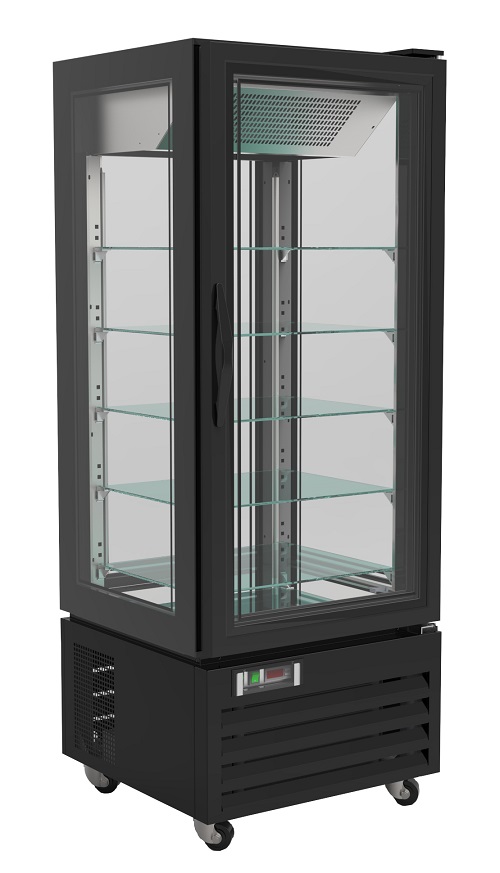 Combisteel Gebaksvitrine vries 400 liter met 5 etages