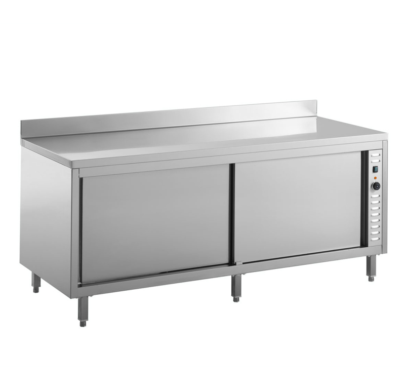 Combisteel Warmhoudkast 140 (l) cm met rand