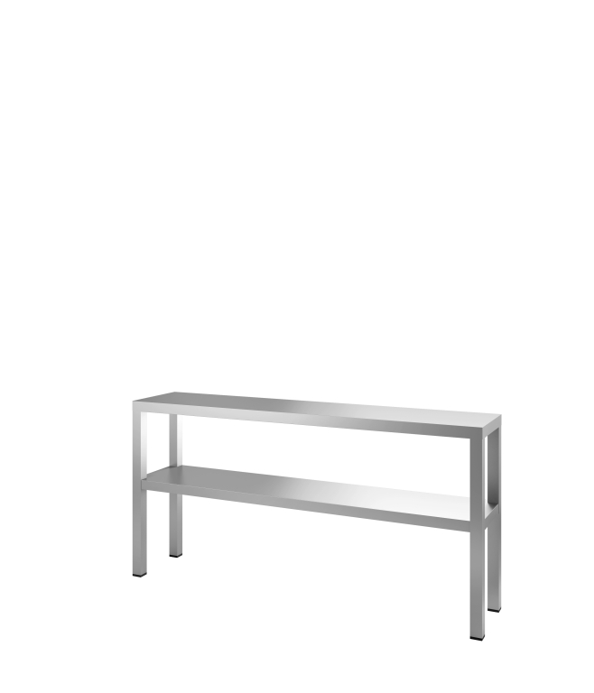 Combisteel Etagere 140 (l) cm 2 niveaus