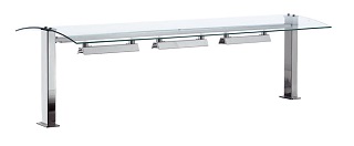 Combisteel Drop-in verwarmde Glasbrug 3x GN 1/1