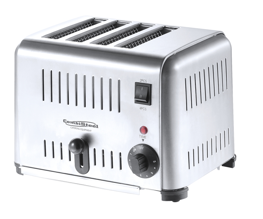 Combisteel Broodrooster met 4 sleuven RVS
