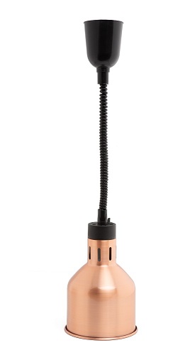 Combisteel Warmhoudlamp brons Ø 17,5 cm