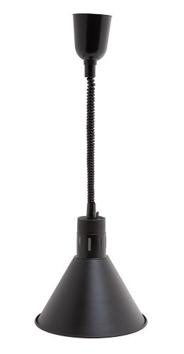Combisteel Warmhoudlamp zwart Ø 27,5 cm
