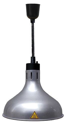 Combisteel Warmhoudlamp silver Ø 29 cm