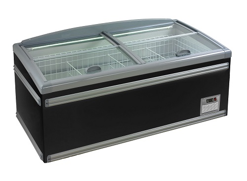Combisteel Vrieskist 630 liter met glasdeksel