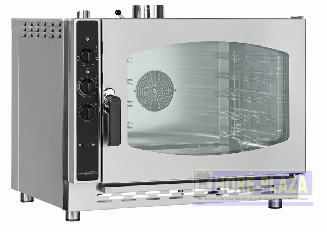 Giorik Convectie Oven 5x GN 1/1 met bevochtiger en motor met 2 snelheden