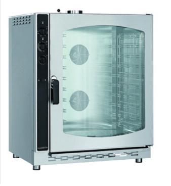 Giorik Convectie Oven 10x GN 1/1 met bevochtiger en motor met 2 snelheden